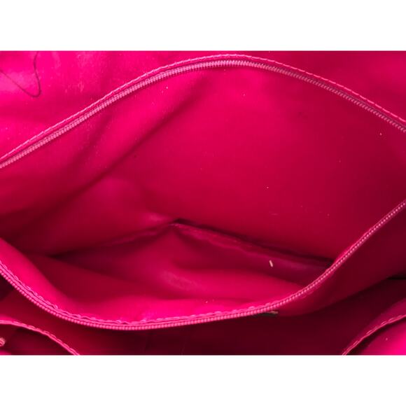 Coach Pink Purple Tartan Poppy Plaid Tote Purse F15229 #67008 - Picture 12 of 14